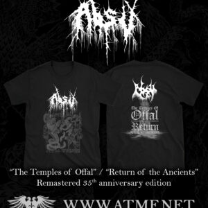 ABSU - Return of the Ancients / the Temples of Offal T-Shirt [PRE-ORDER]